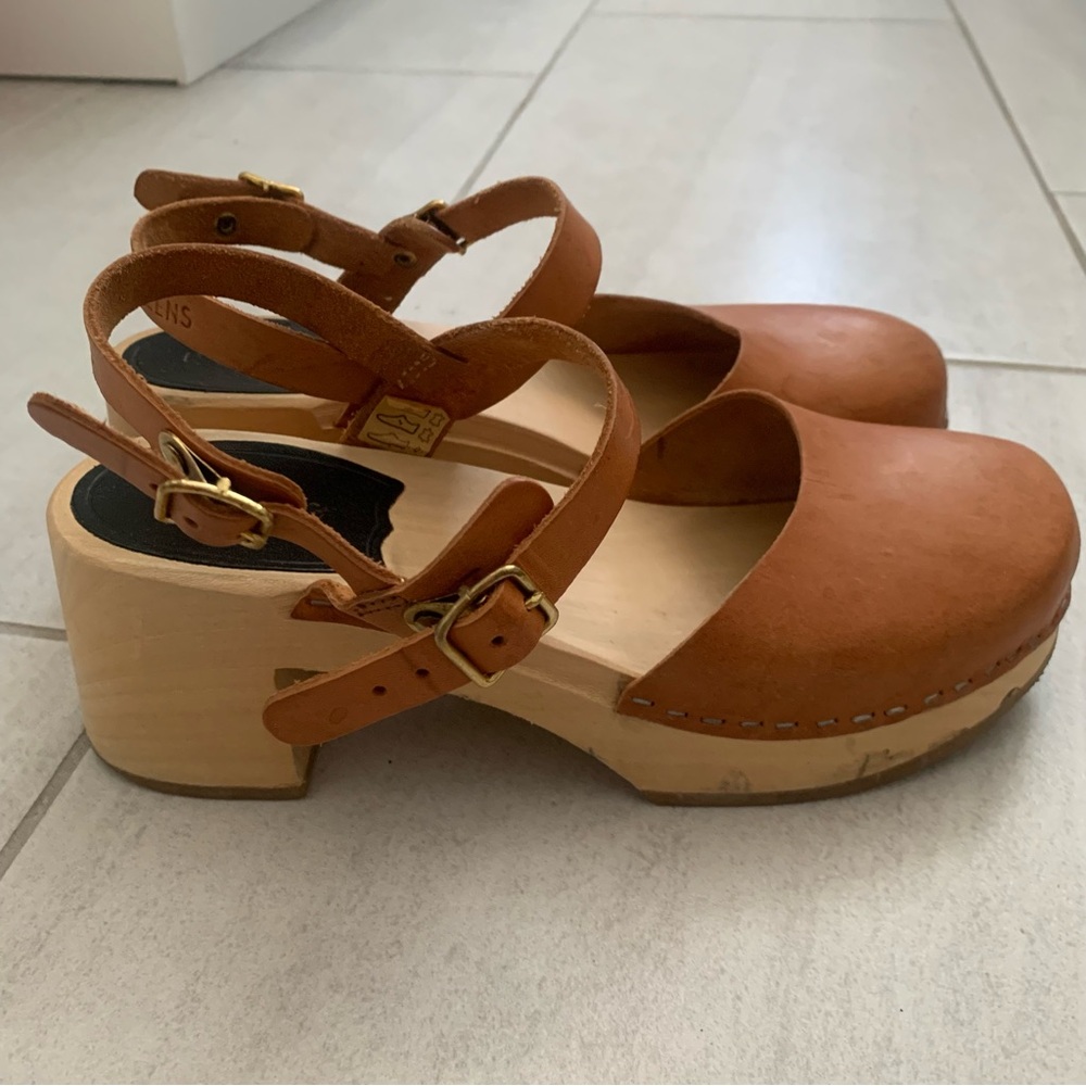 Swedish Hasbeens Irene sandal (Nature)